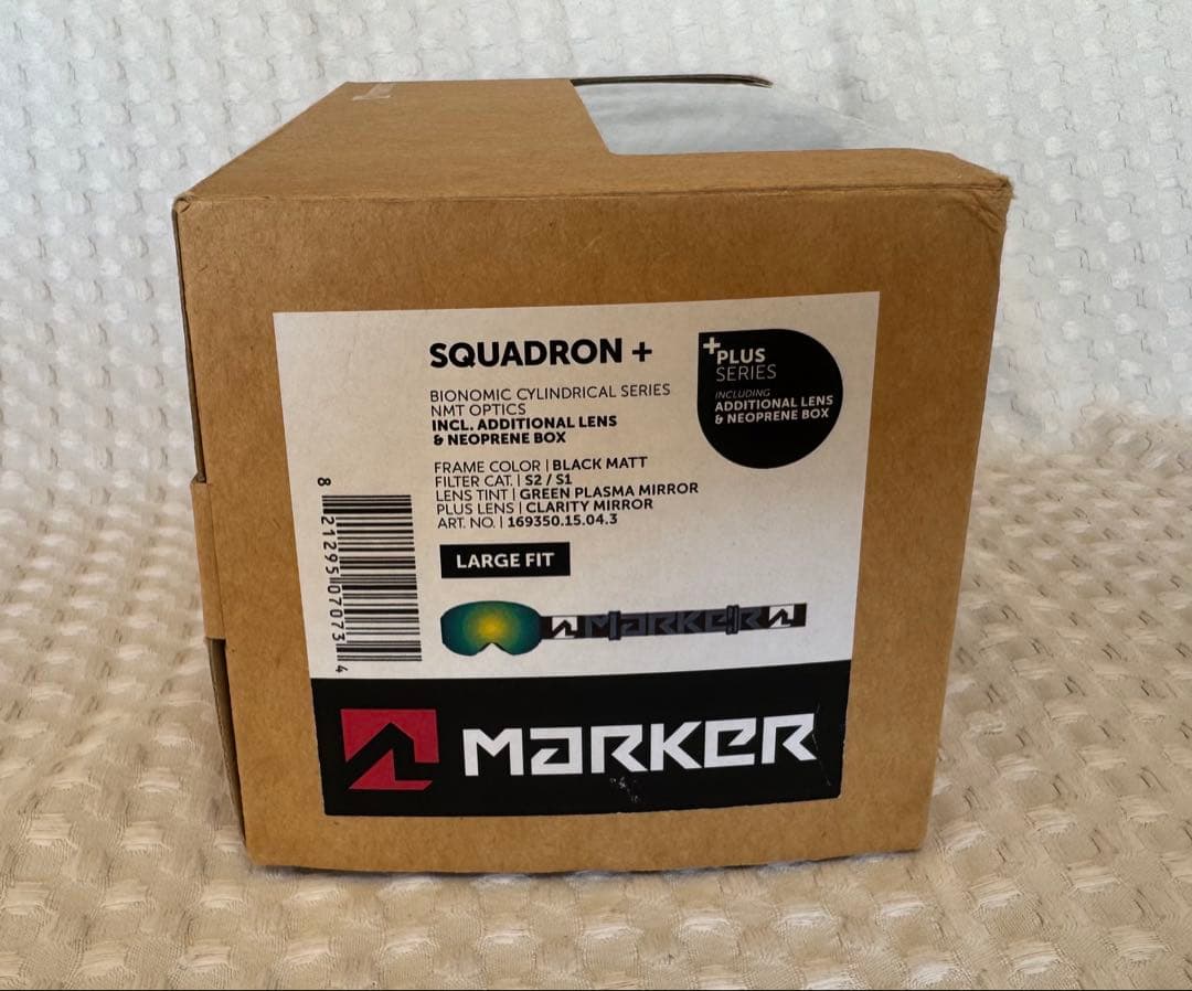 【新品】MARKER マーカー スノーゴーグル SQUADRON+ スペアレンズ