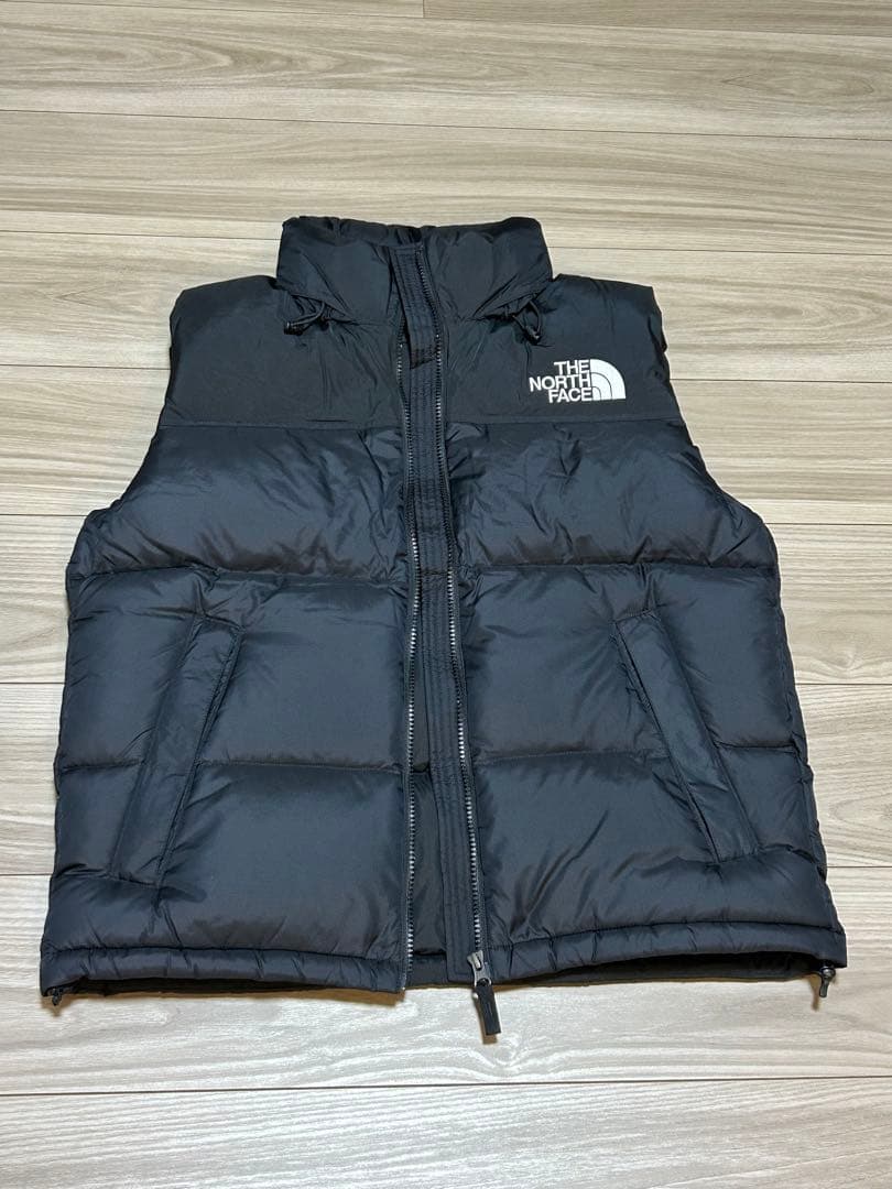 美品✨ THE NORTH FACE ヌプシ ブラックダウンベスト S