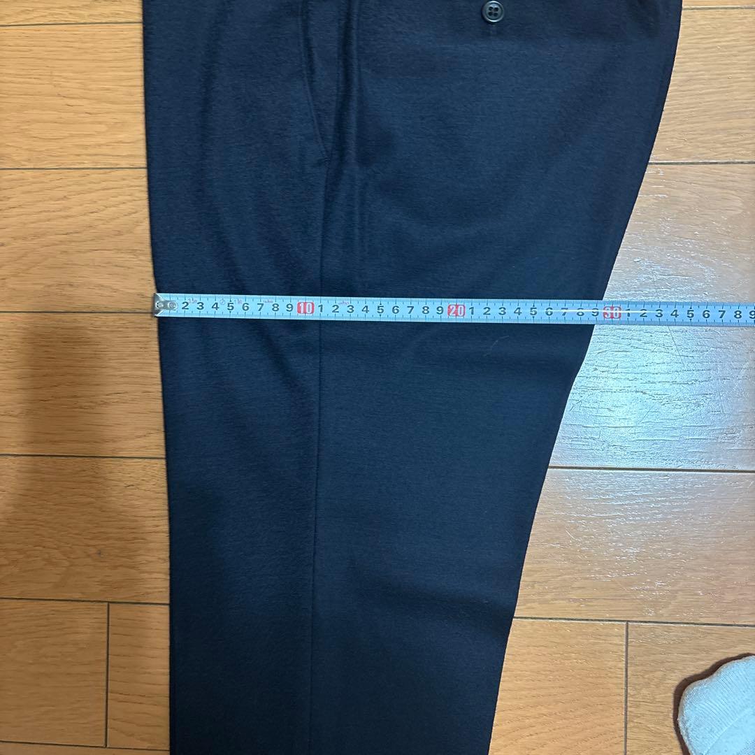 本日限定価格azabutailorネイビービジネススーツ(ジャージスーツ)