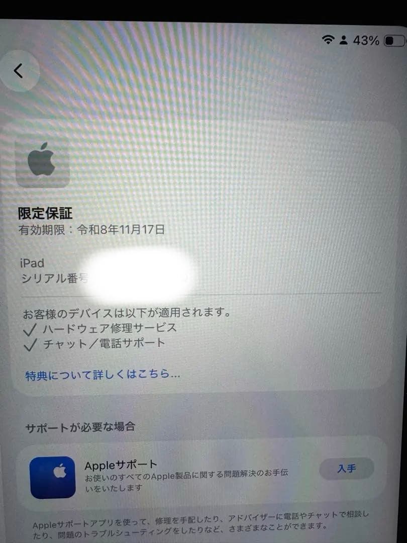 iPad 第11世代 Wi-Fiモデル 128GB ブルー