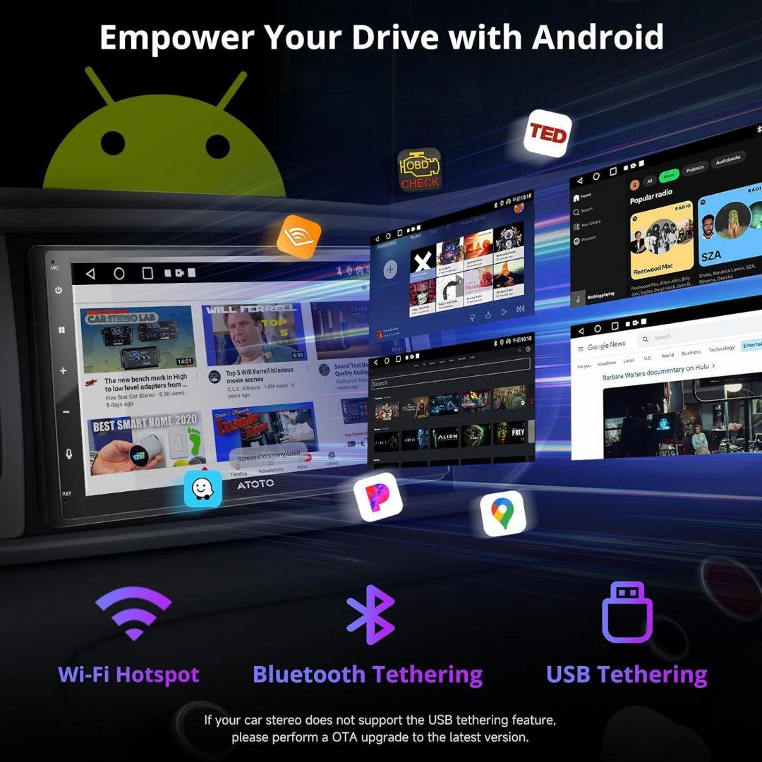 オーディオ 一体型 Android ナビ 7インチ インダッシュディスプレイ