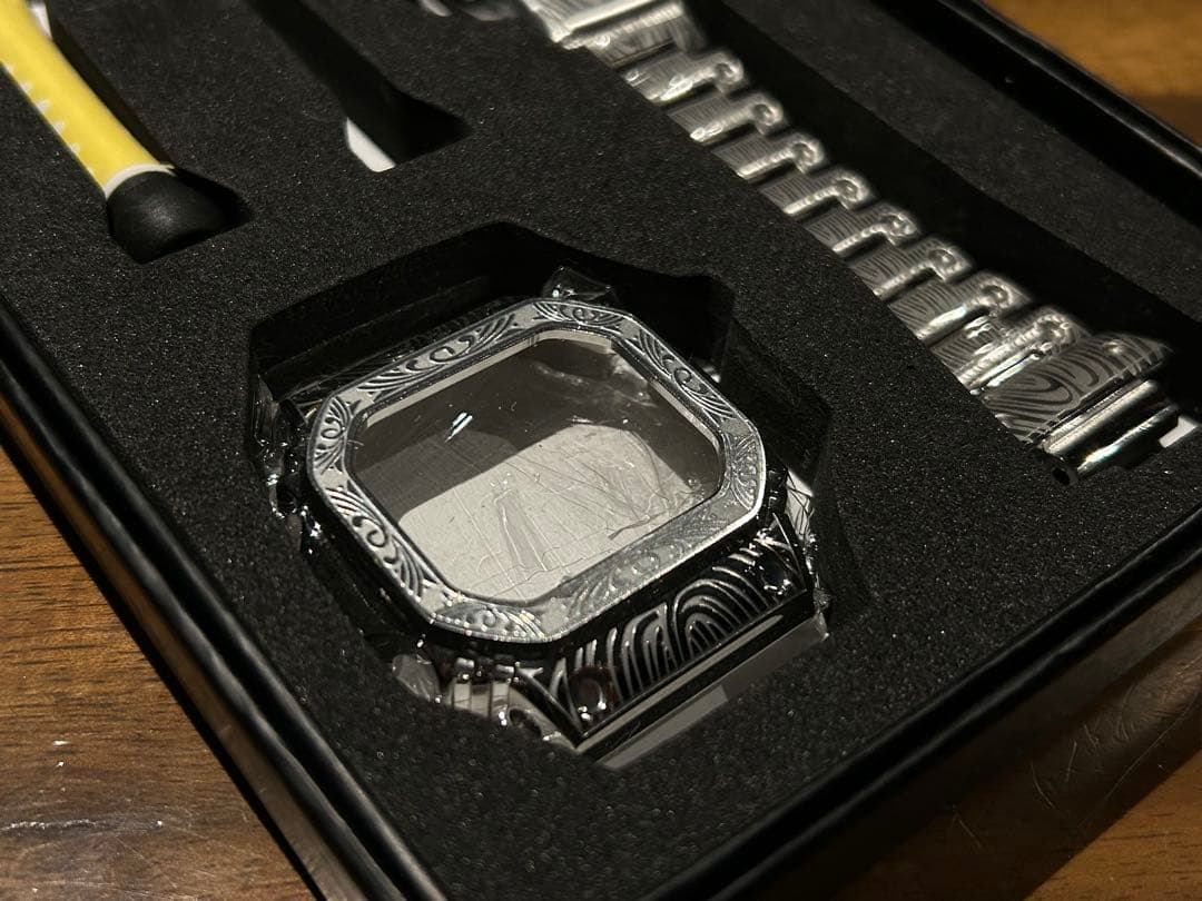 G-SHOCK 5610系 シルバー彫刻カスタムキット