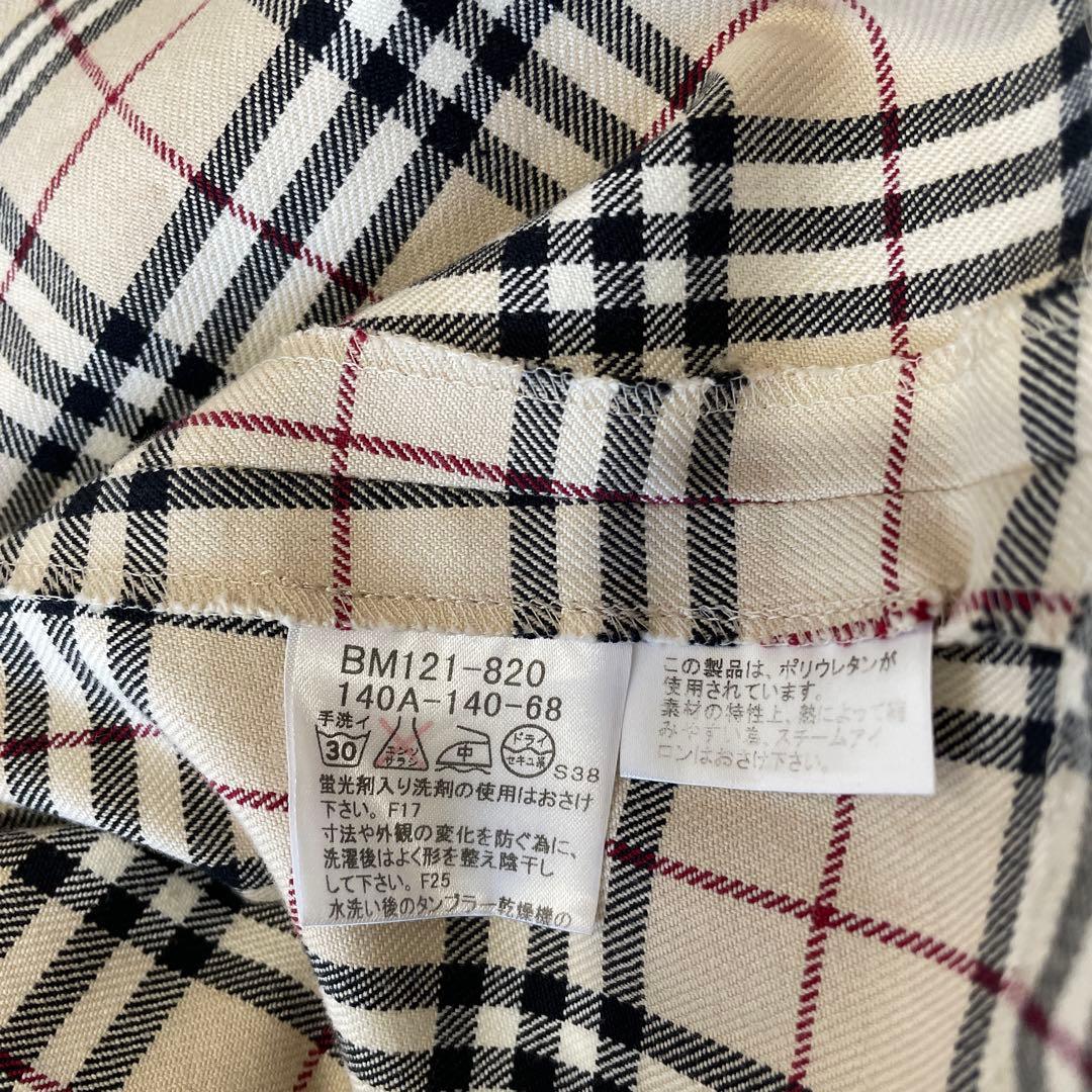 【美品】burberry ノバチェック ワンピース フレアシルエット Aライン