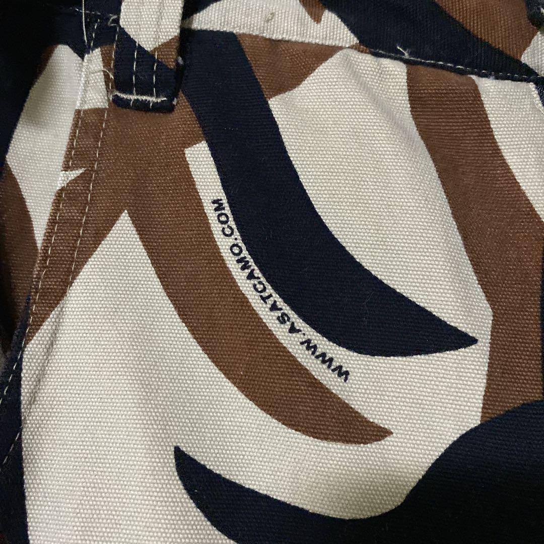 ASAT トライバルカモ パンツ 軍パン ワイド ビンテージ コットン100%