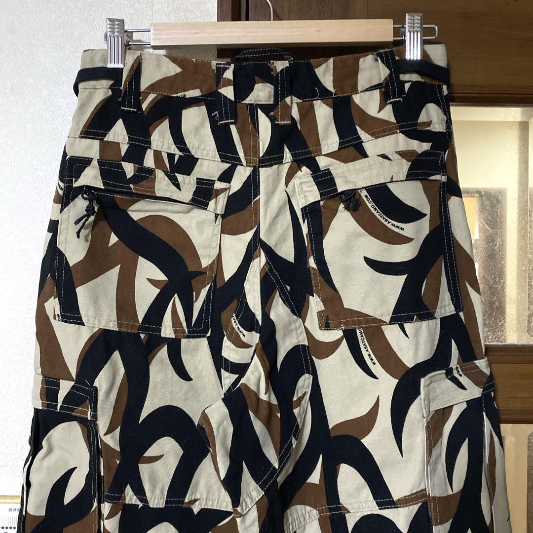 ASAT トライバルカモ パンツ 軍パン ワイド ビンテージ コットン100%