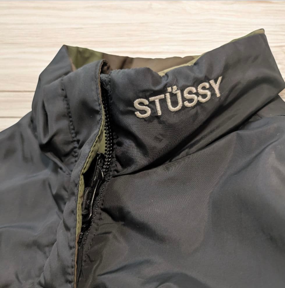✨希少✨ STUSSY ステューシー リバーシブル ジャケット カモフラ 黒