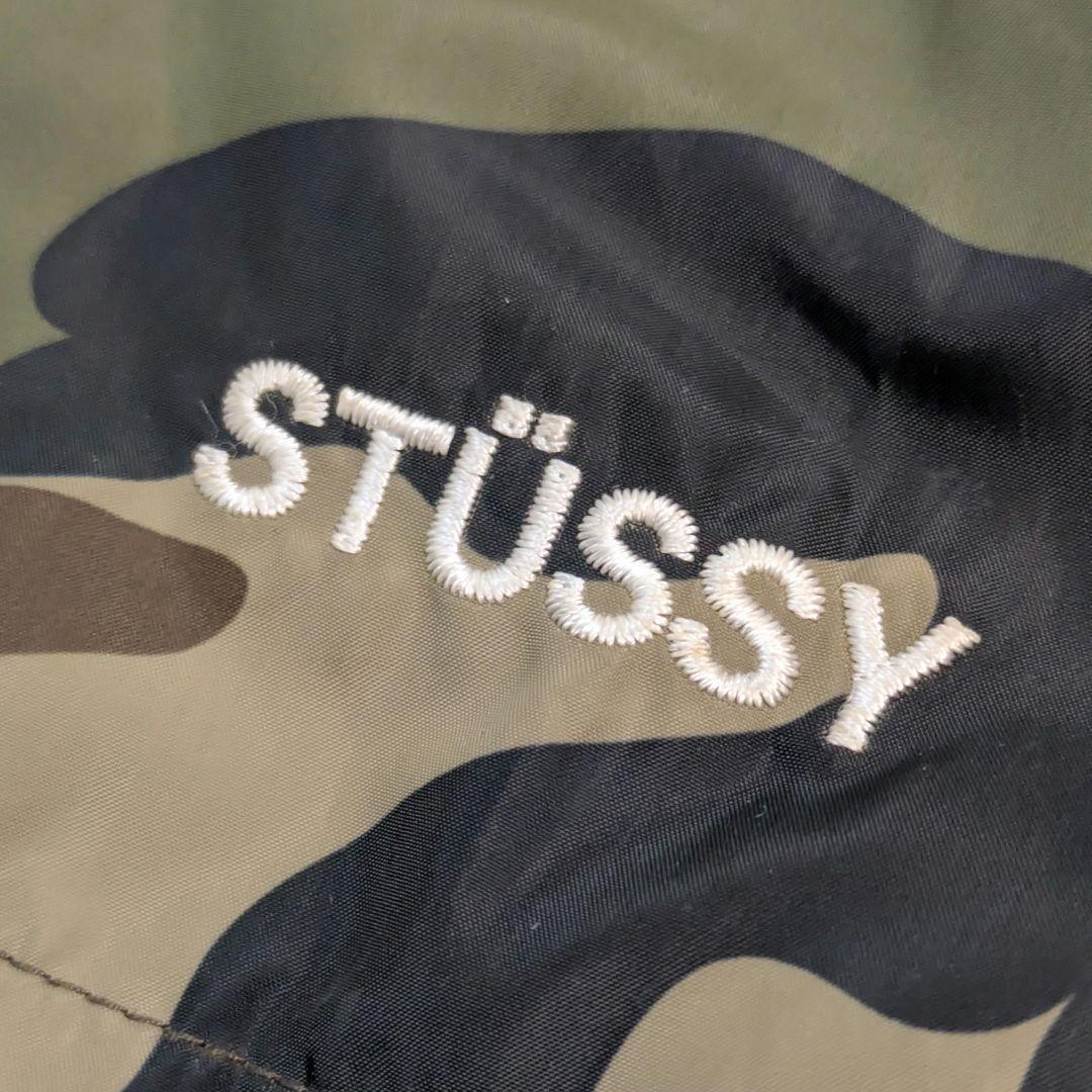 ✨希少✨ STUSSY ステューシー リバーシブル ジャケット カモフラ 黒