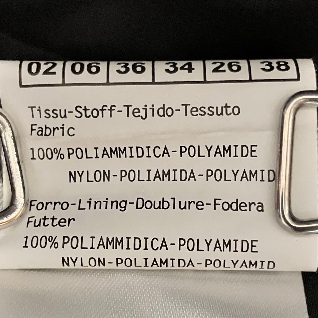 美品 マックスマーラ アンドコー Aライン ロングトレンチコート ベルト 黒