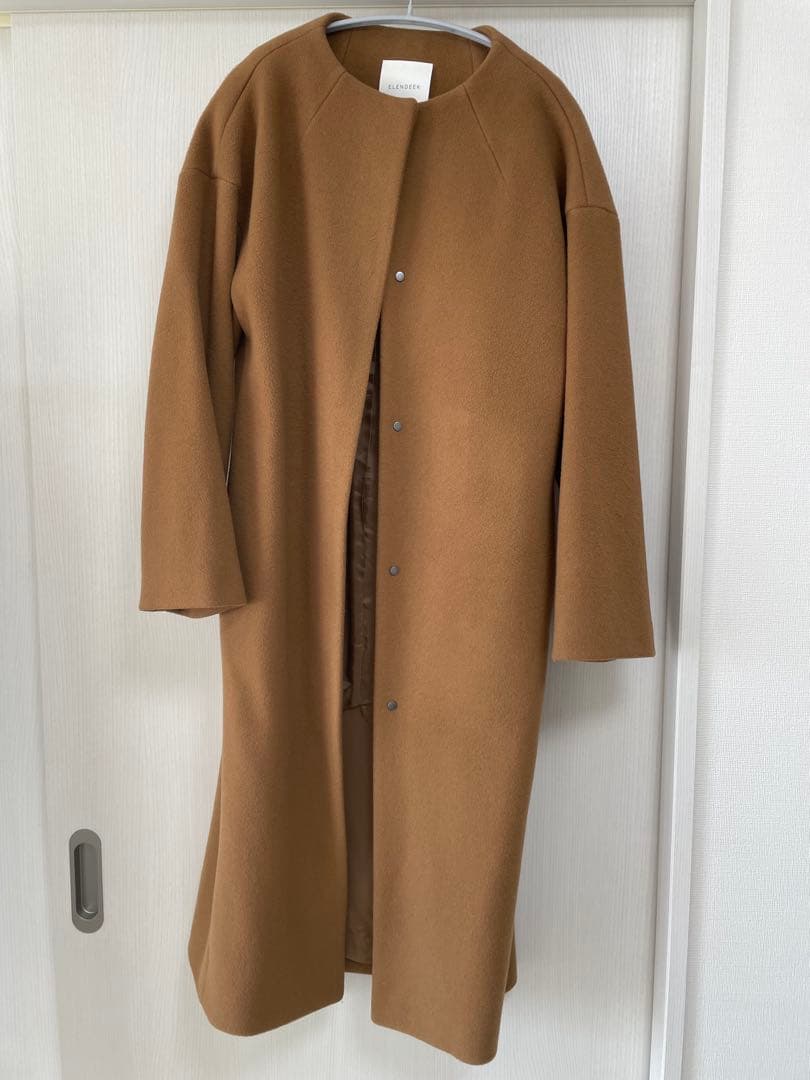 ELENDEEK キャメル ロングコート