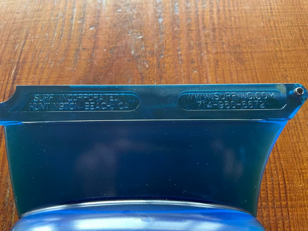 TURBO TUNNEL サーフボードフィン ブルー
