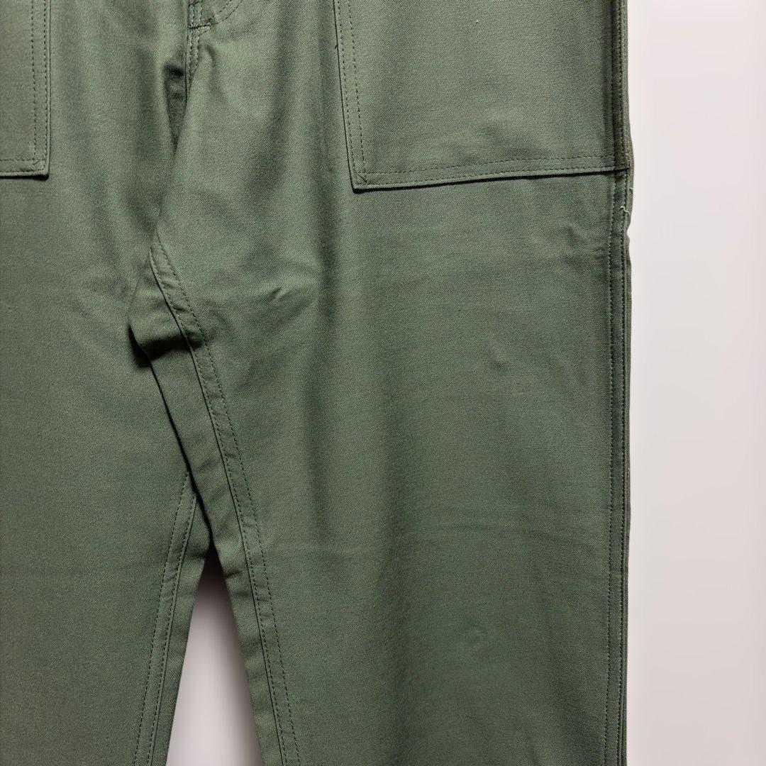 【未使用USA製】旧タグGUNG HOベイカーパンツ　バックサテンW32L32