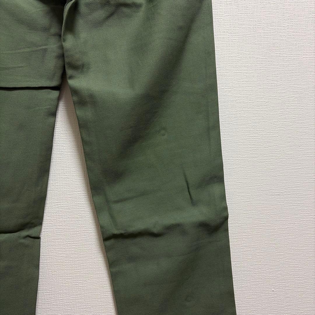 【未使用USA製】旧タグGUNG HOベイカーパンツ　バックサテンW32L32