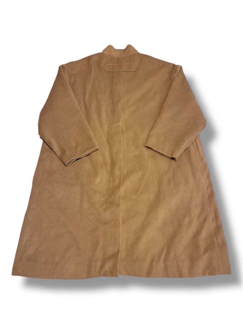 【19AW VOAAOV メルトンビッグコート キャメル】