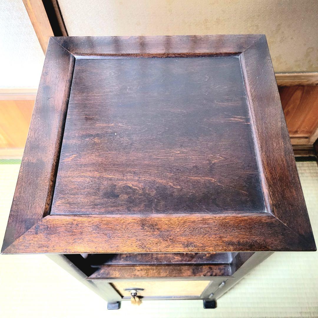 松本民芸家具 ミズメザクラ A型電話台