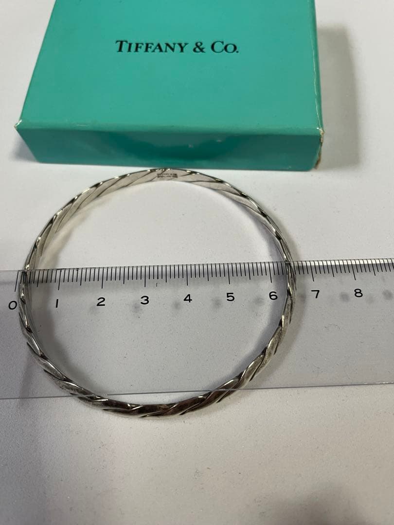 正規品Tiffany & Co. シルバー ツイストバングル