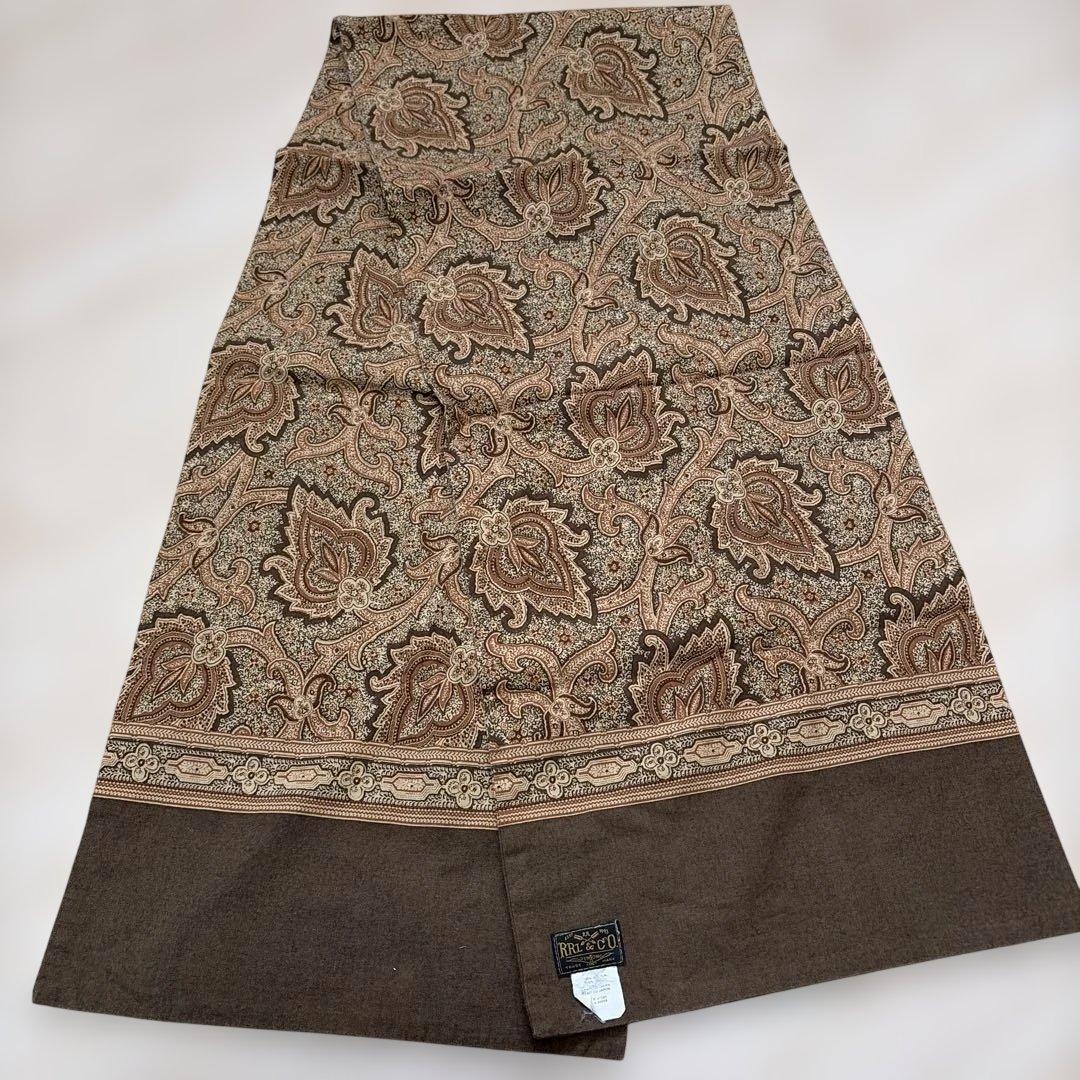 Barrel & Co. ペイズリー柄ストール