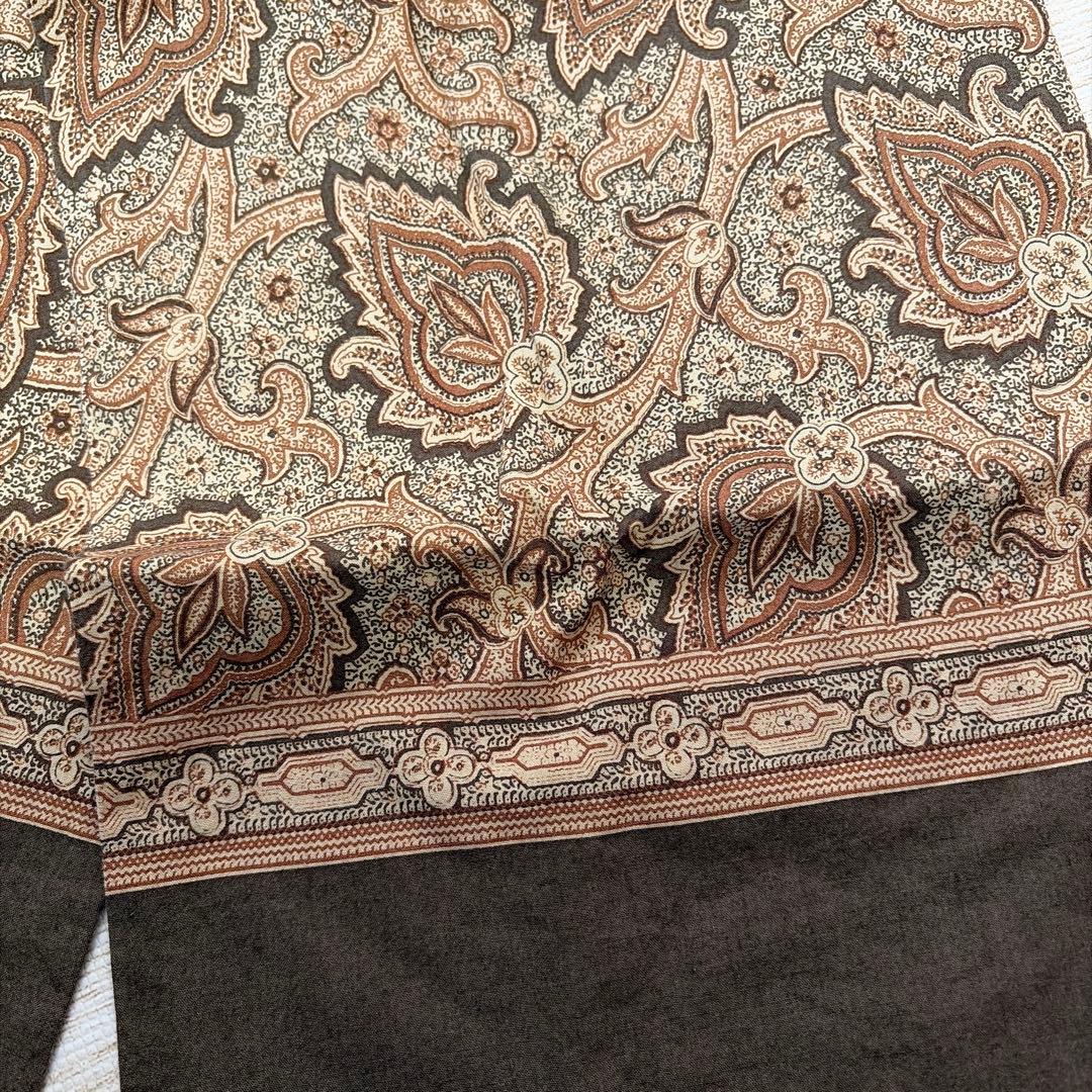 Barrel & Co. ペイズリー柄ストール