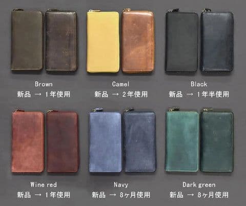 TIDY pot 小さい 長財布 Hallelujah