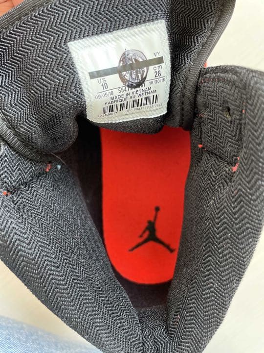 NIKE ナイキ エアジョーダン1 ミッド インフラレッド