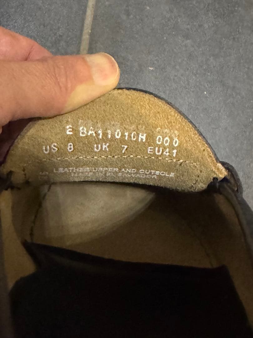 G.H. BASS ブラックレザー ローファー