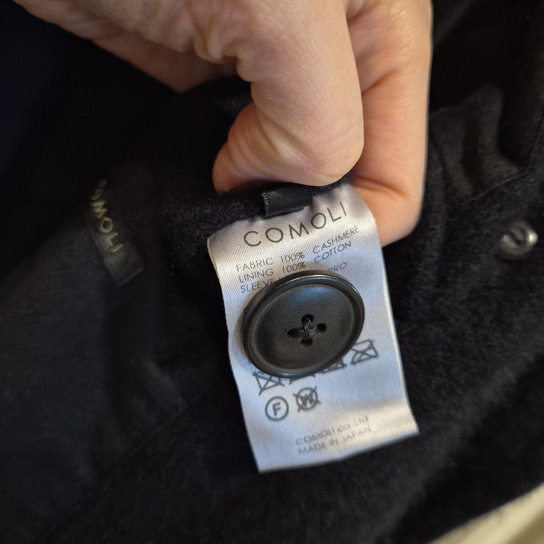comoli カシミヤマッキノウコート