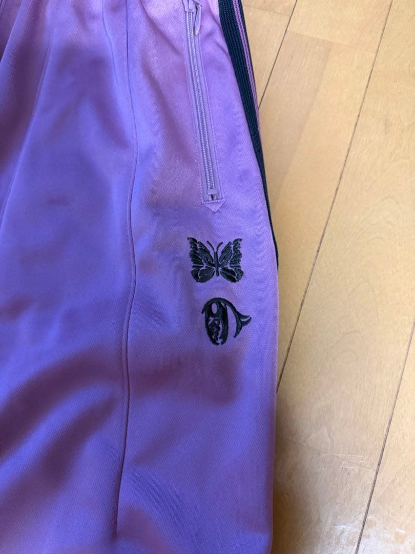 Needles × Kae Tanaka ヒザデル トラックパンツ ピンク