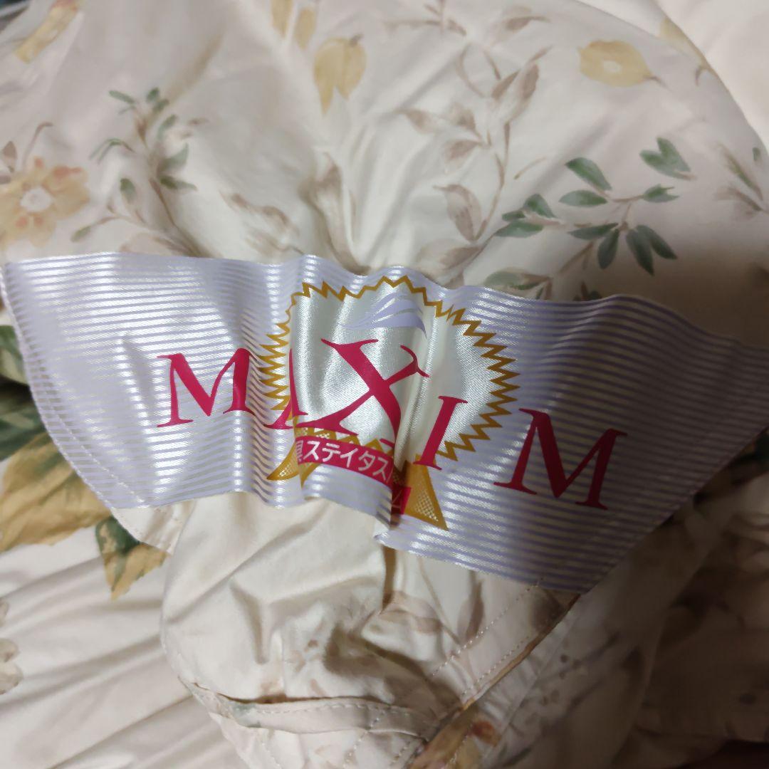 【未使用】ホワイトグースダウン日本製高級羽毛布団★ダブル