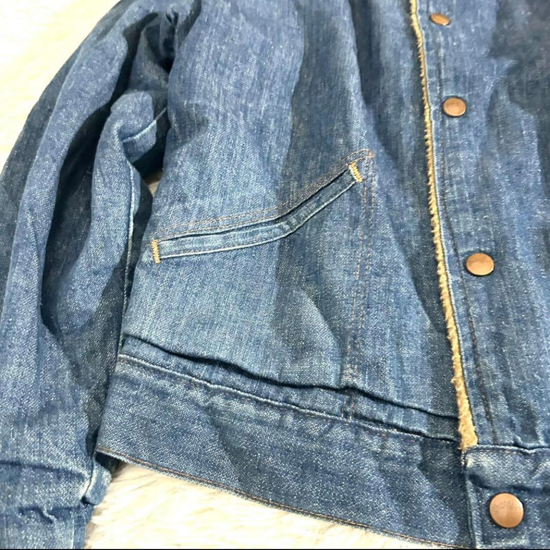 70's Wrangler ラングラー デニムジャケット ボア　USA製