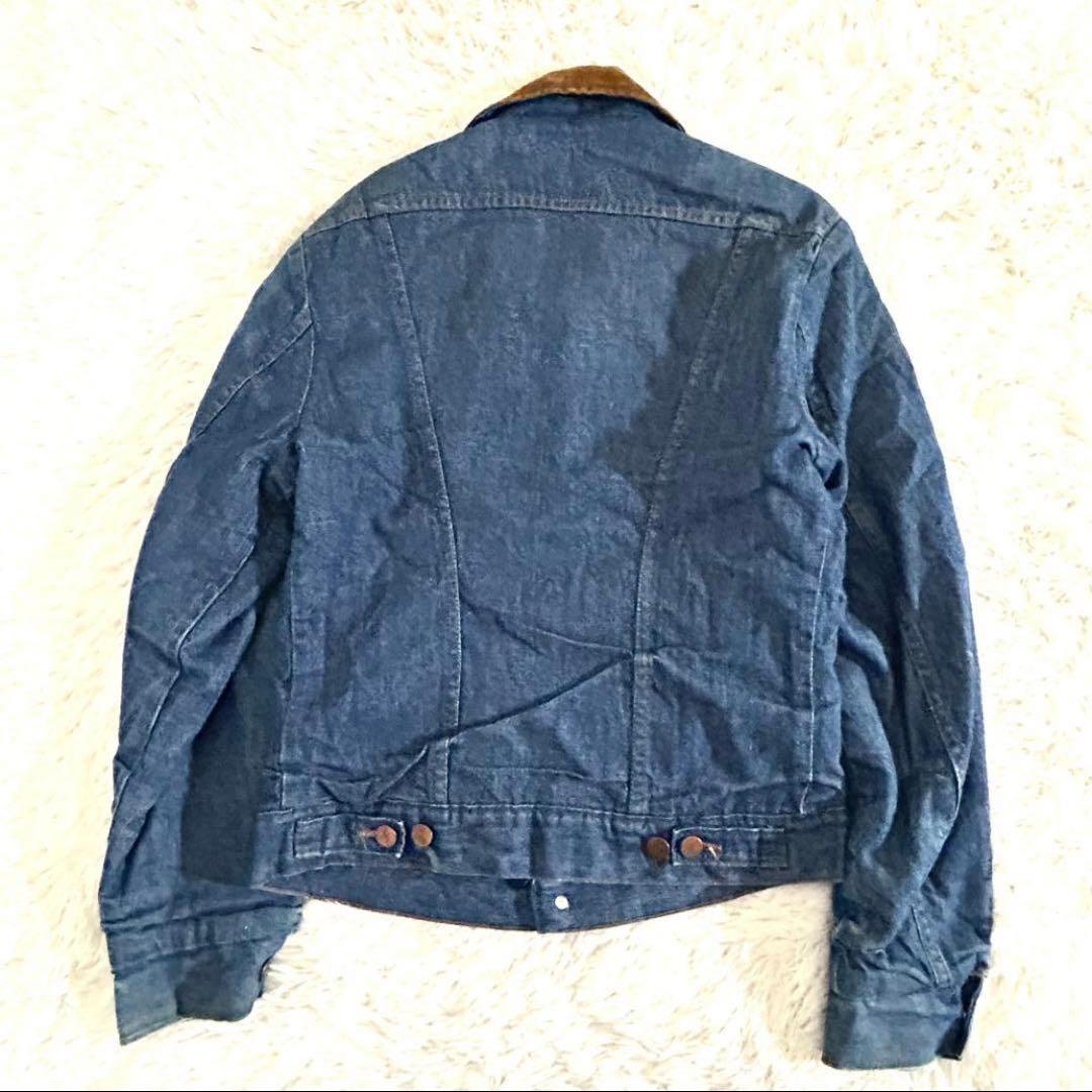 70's Wrangler ラングラー デニムジャケット ボア　USA製