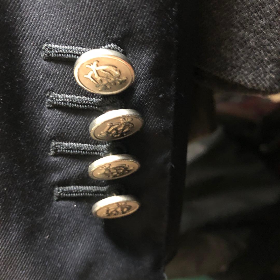 バウアー　ダンヒル　濃紺 テーラードジャケット サイズ52