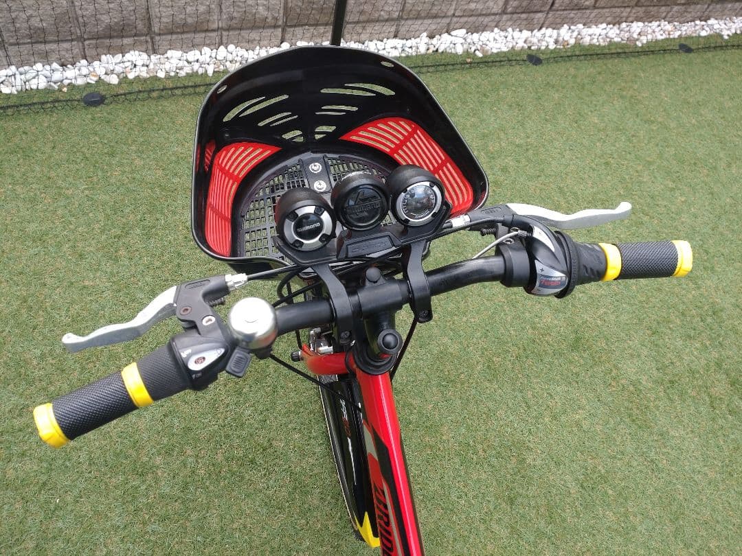 子供用自転車　ブリヂストン　クロスファイヤージュニア　26インチ　ピュアレッド