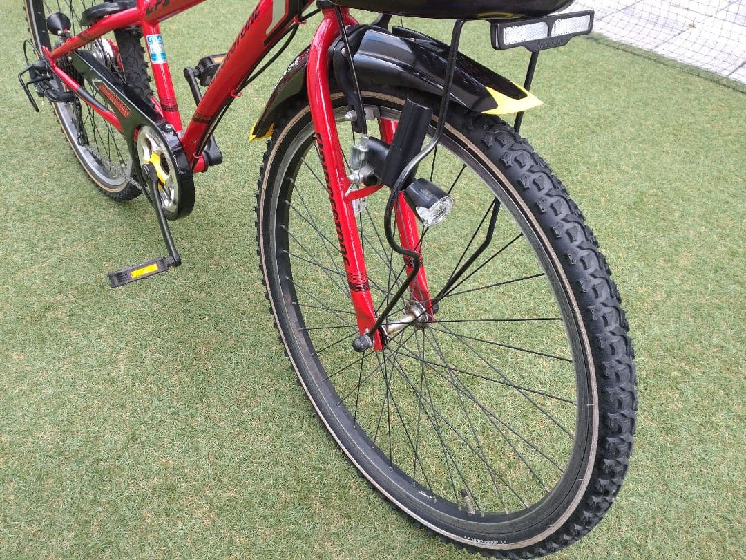 子供用自転車　ブリヂストン　クロスファイヤージュニア　26インチ　ピュアレッド