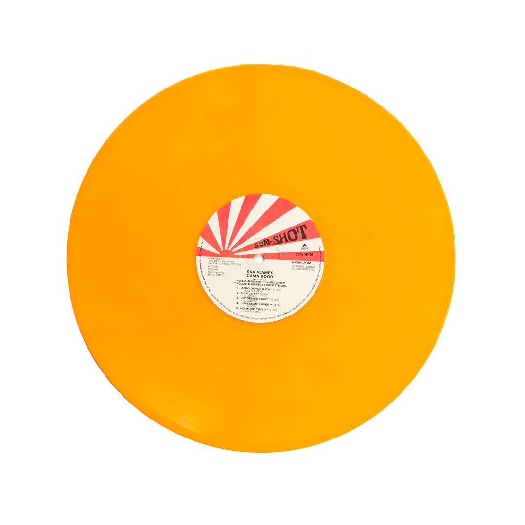 SKAレア盤 THE SKA FLAMES Damn Good LP アナログ