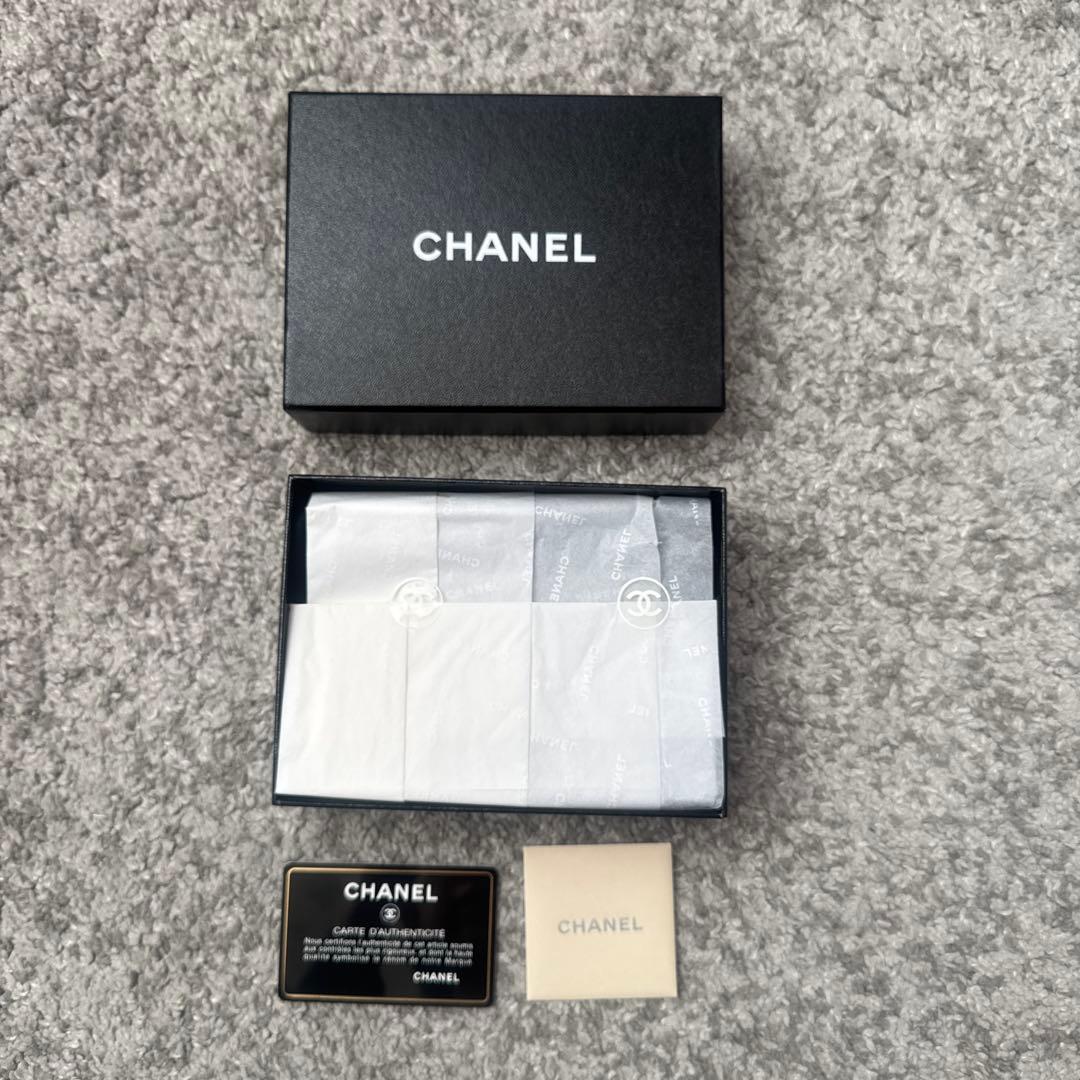 【訳あり】ファスナー壊れ　CHANEL シャネル　財布　キャビアスキン