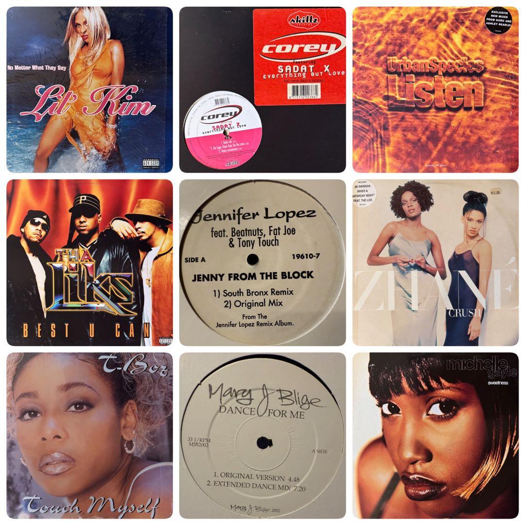 HIPHOP R&Bレコード34枚セット 送料込み