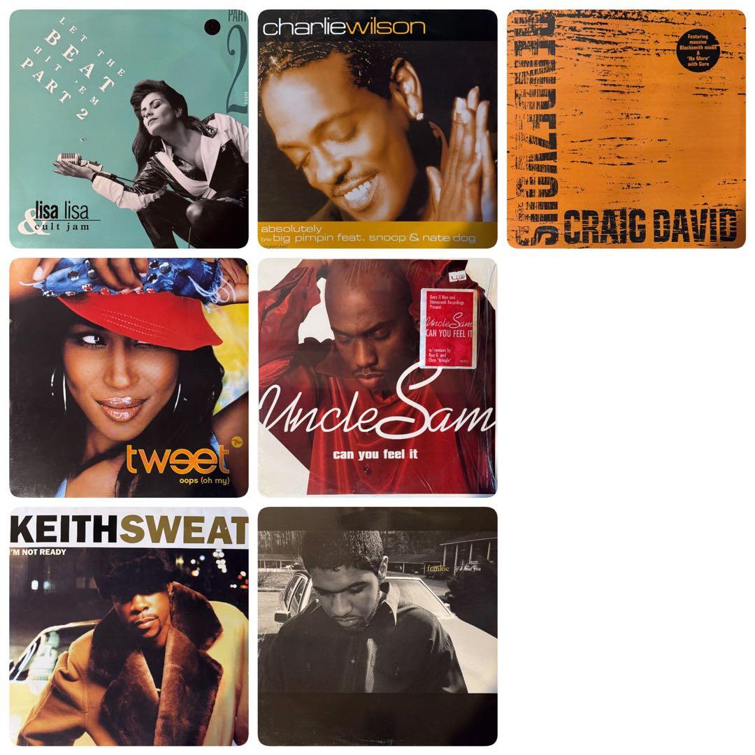 HIPHOP R&Bレコード34枚セット 送料込み