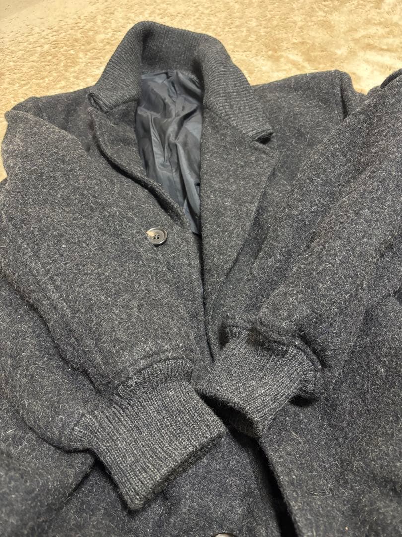 超レアなCOMME des GARCONS HOMMEのウールロングコート