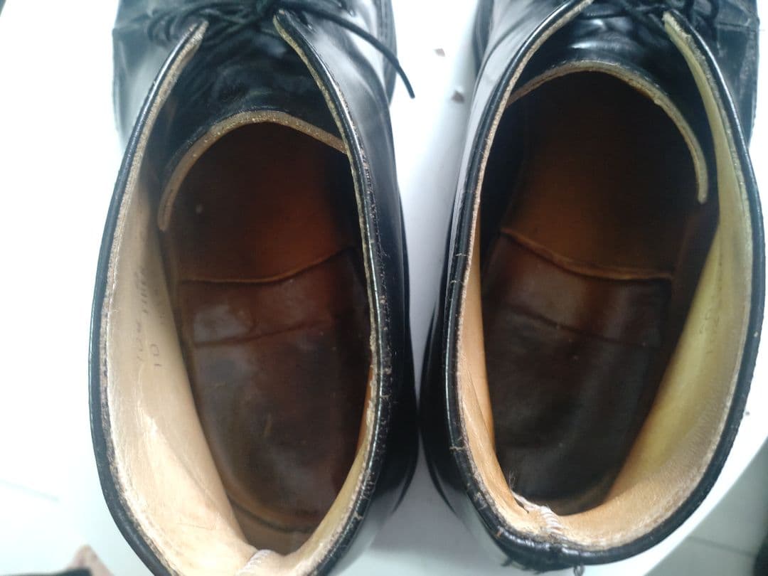 USPSポストマン風　レザー チャッカブーツ