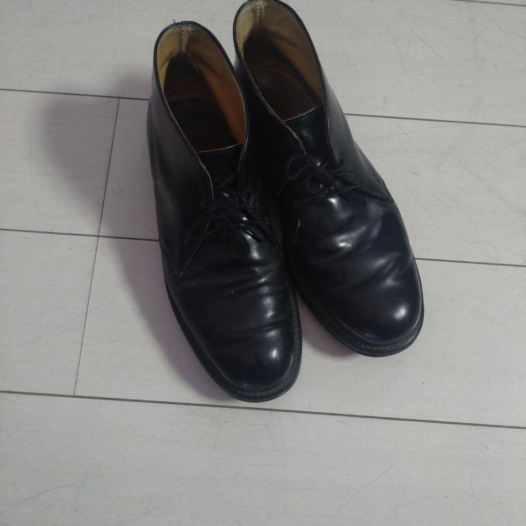 USPSポストマン風　レザー チャッカブーツ