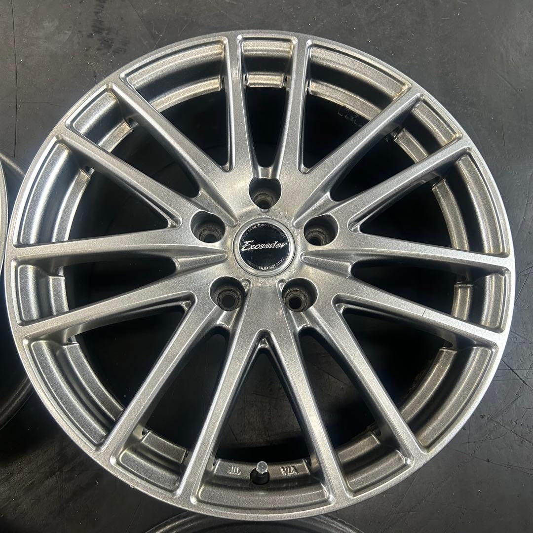 中古アルミ17X7.0　5/114　48　エクシーダ　4本セット