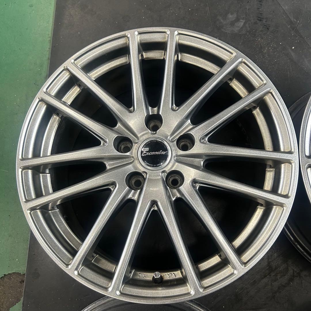 中古アルミ17X7.0　5/114　48　エクシーダ　4本セット