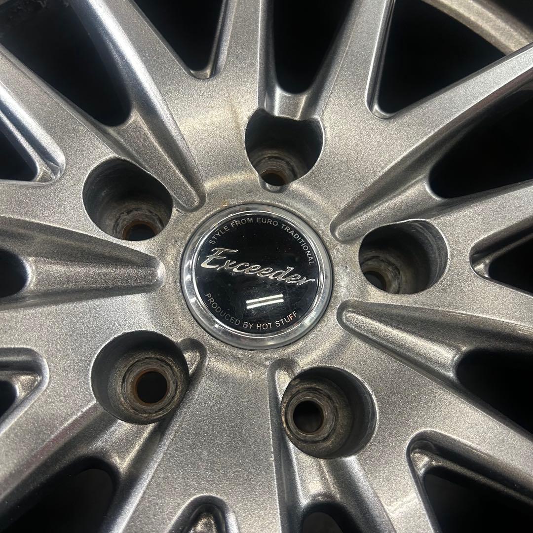 中古アルミ17X7.0　5/114　48　エクシーダ　4本セット