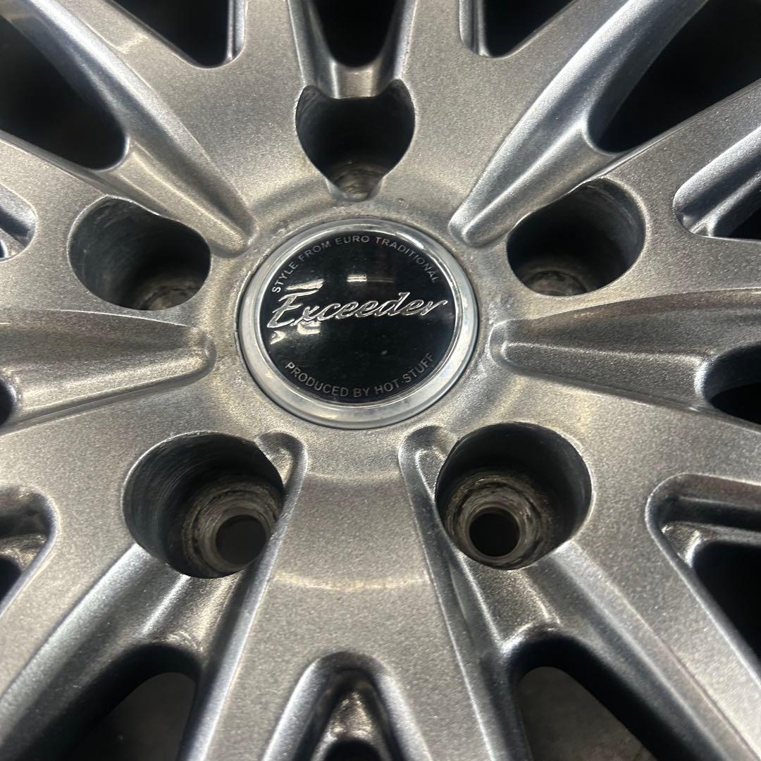 中古アルミ17X7.0　5/114　48　エクシーダ　4本セット