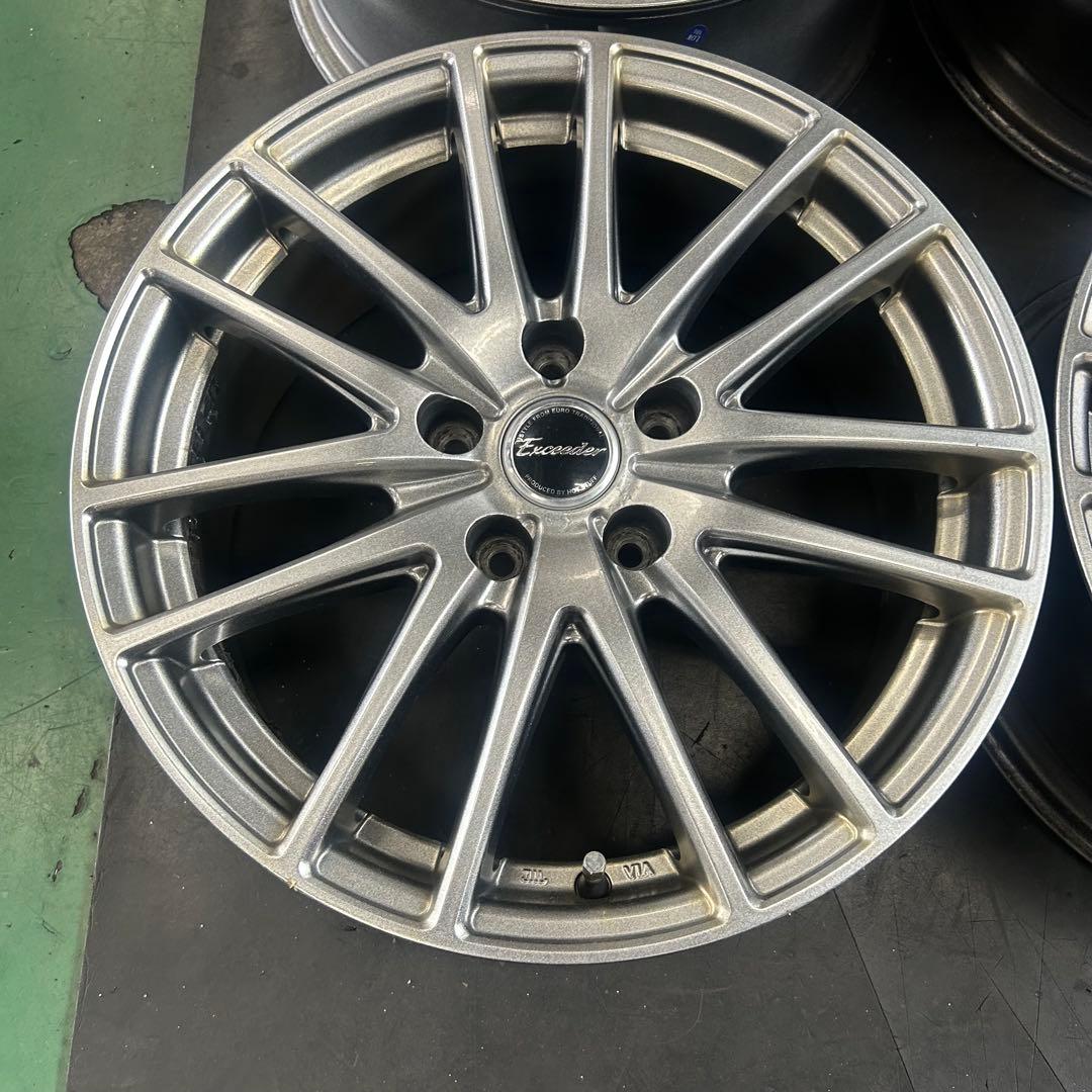 中古アルミ17X7.0　5/114　48　エクシーダ　4本セット