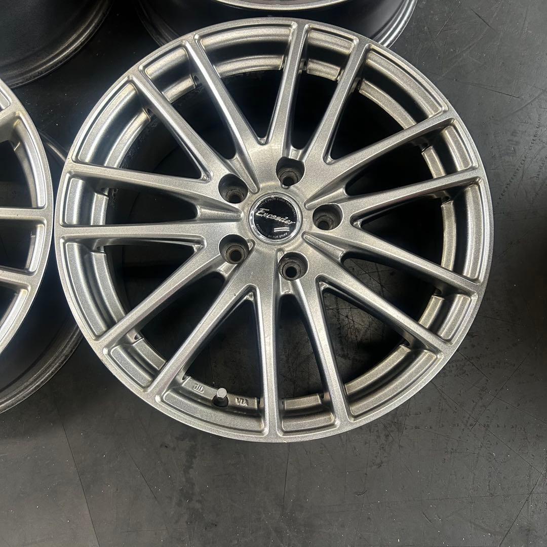 中古アルミ17X7.0　5/114　48　エクシーダ　4本セット