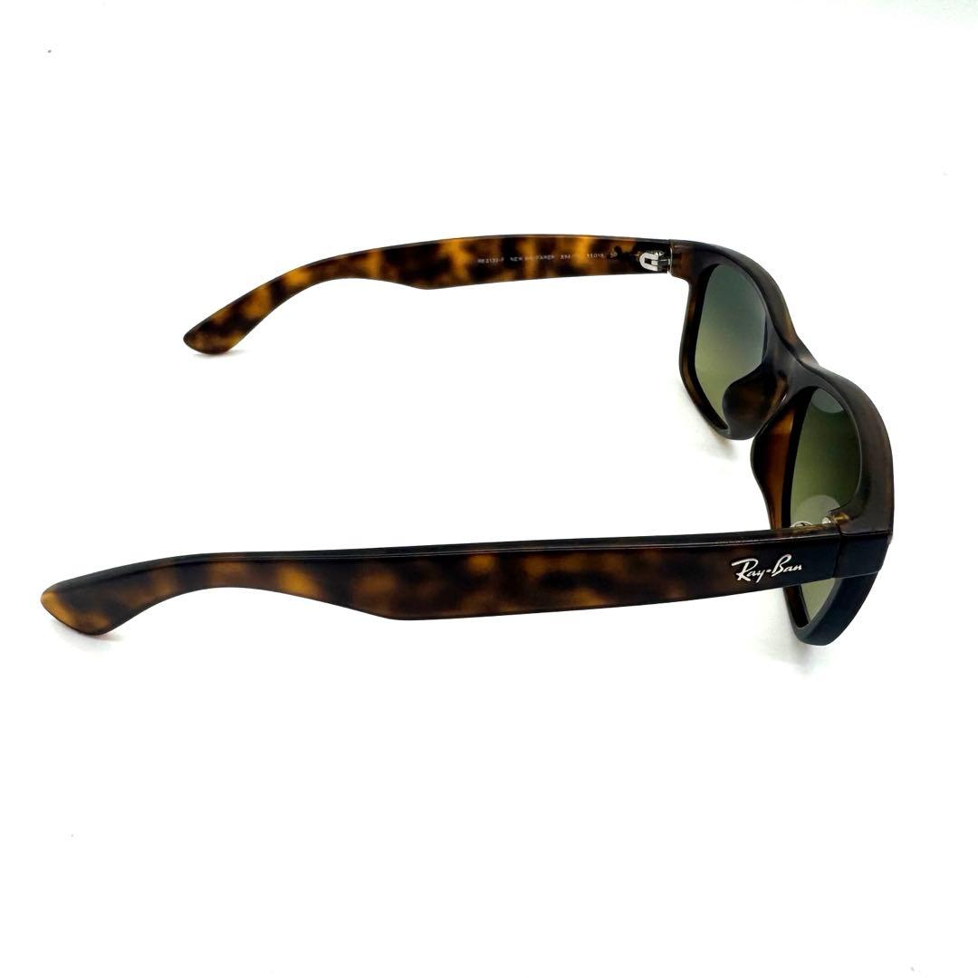 Ray-Ban NEW WAYFARER偏光サングラス2132-Fブラウンべっ甲