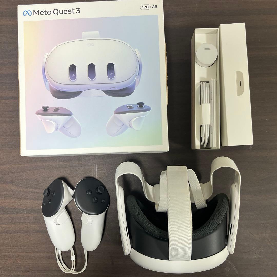 quest 3 128gb 箱あり　付属品付き