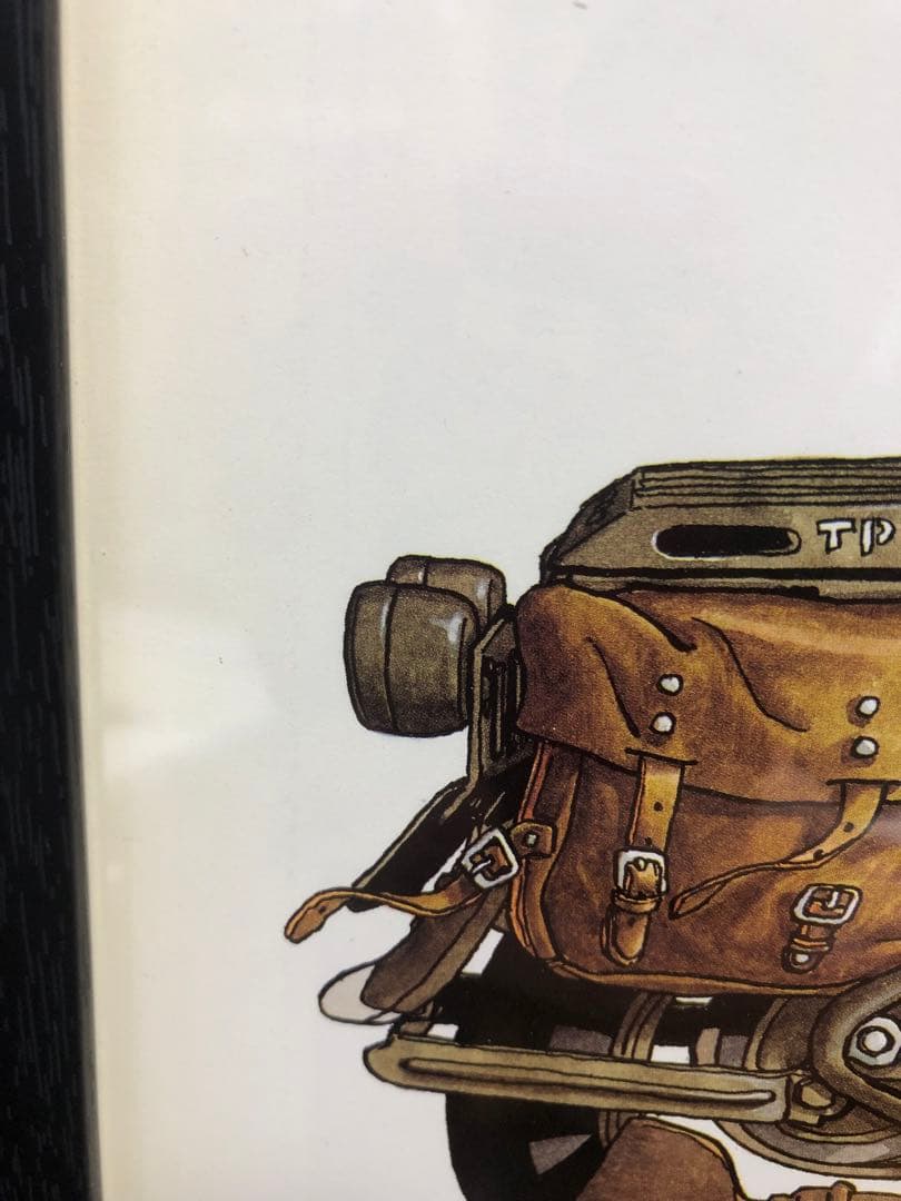 ドラゴンボール　悟空　バイク　イラスト　 1993年　特別描き下ろし 　30cm