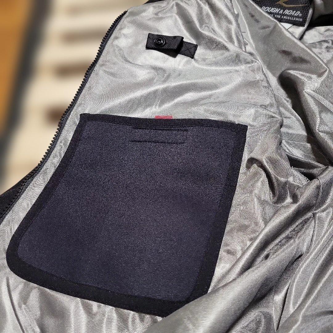 ラフアンドロード プリマロフトチタンスリムインナージャケット RR7994BK2