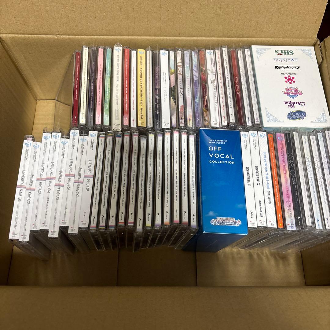 アイドルマスターシャイニーカラーズ シャニマスCD70枚弱まとめ売り